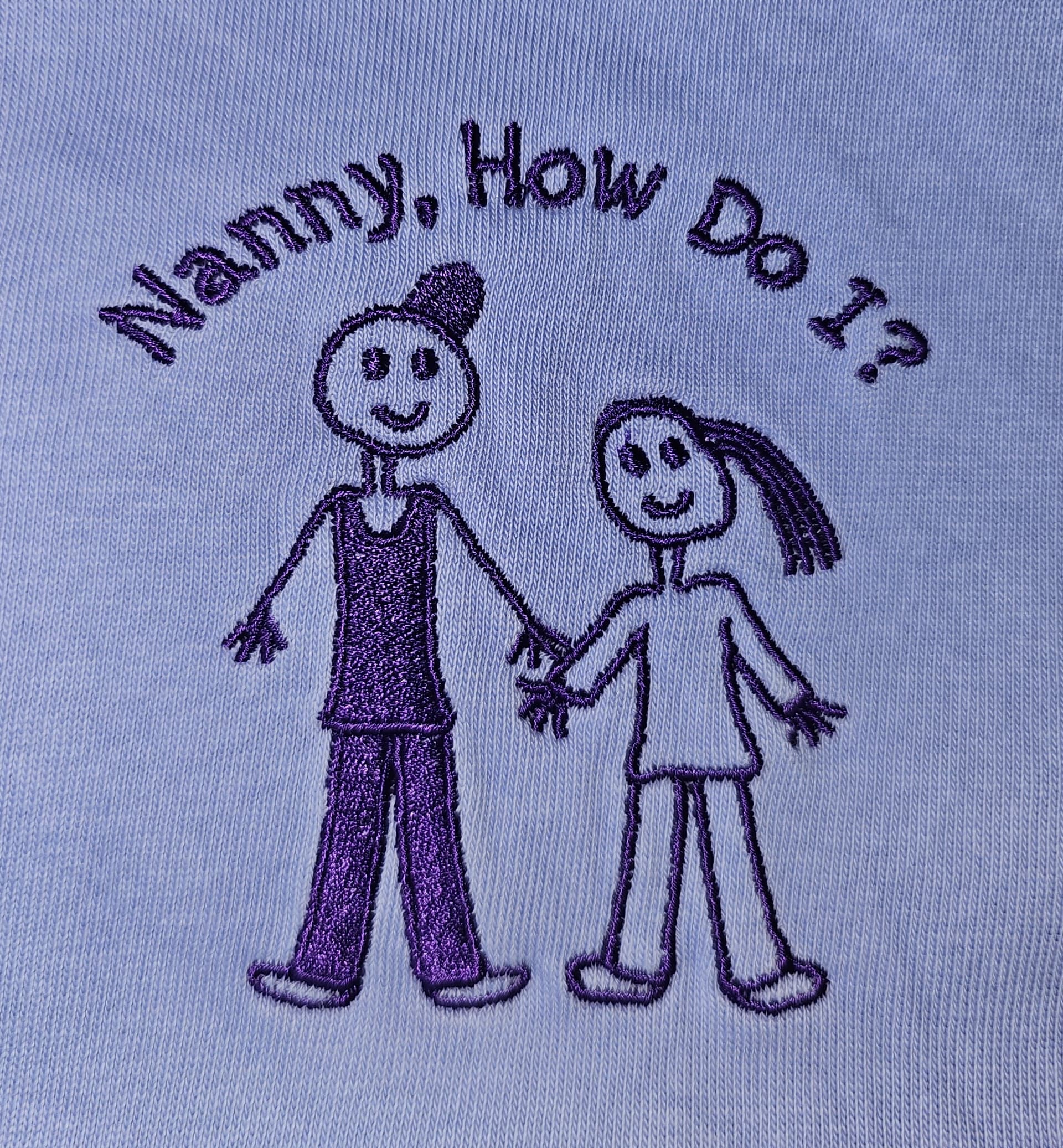 Nanny, How Do I? stitched logo
